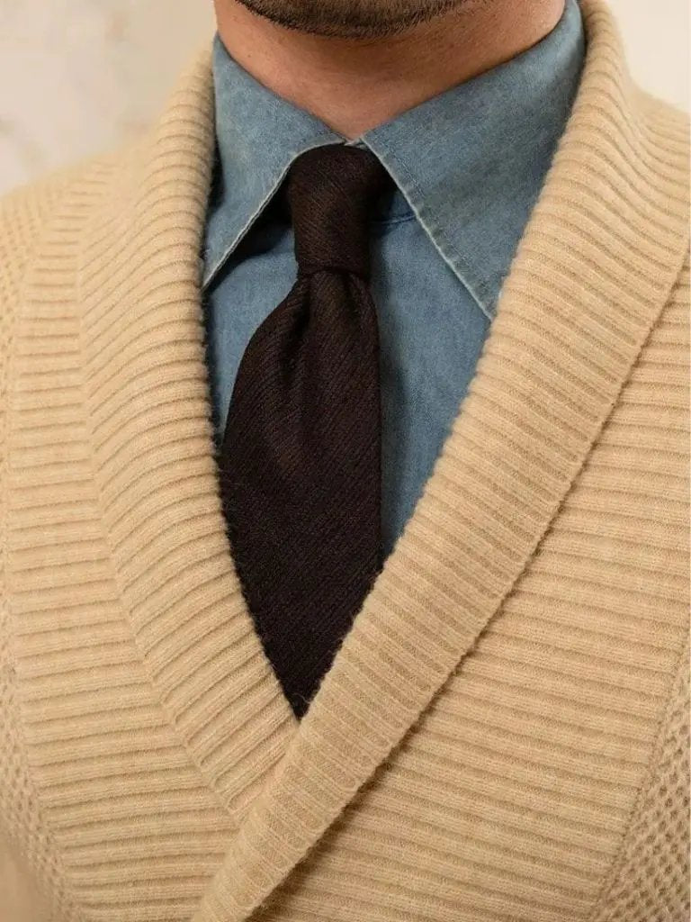 Men’s Cardigan Sweater – British Elegant Casual Everyday Knitwear SPECTER