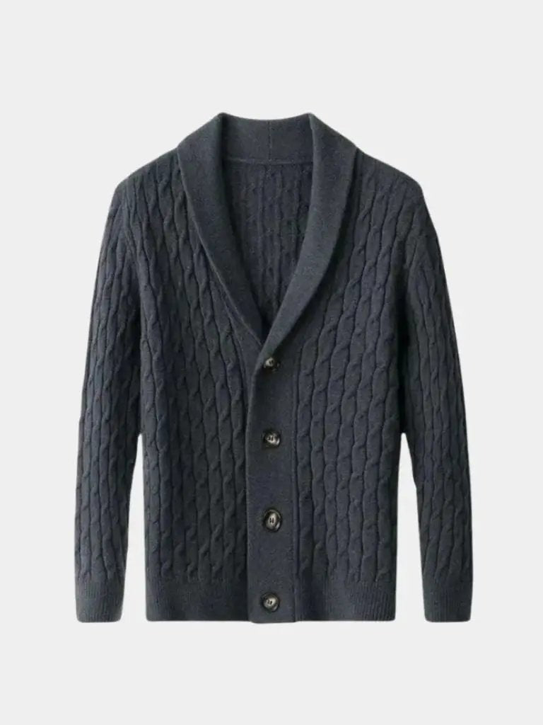 Men’s Cardigan Sweater – Cozy Casual Everyday Knitwear SPECTER