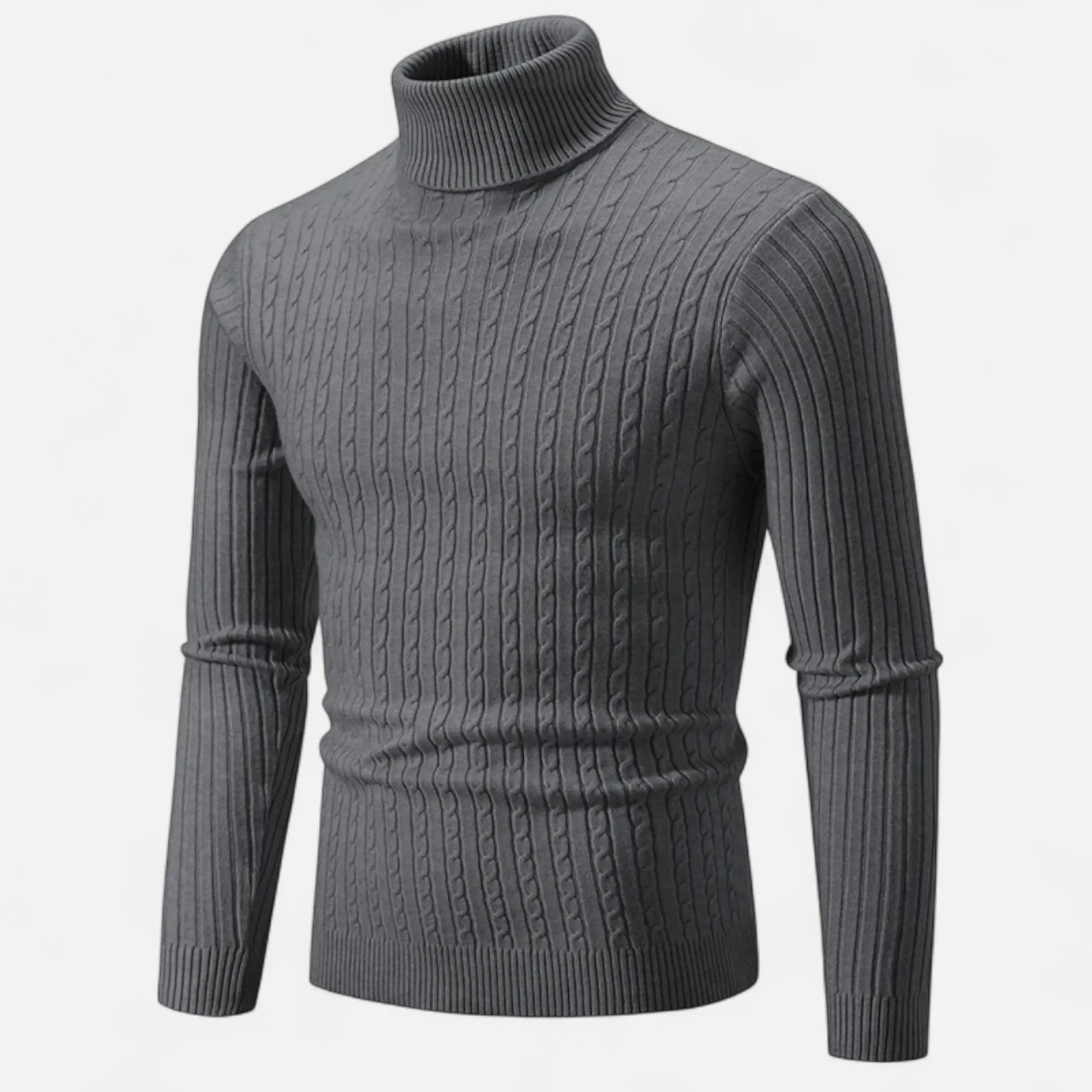 Men’s Wool Turtleneck – High Neck Winter Elegance SPECTER LONDON