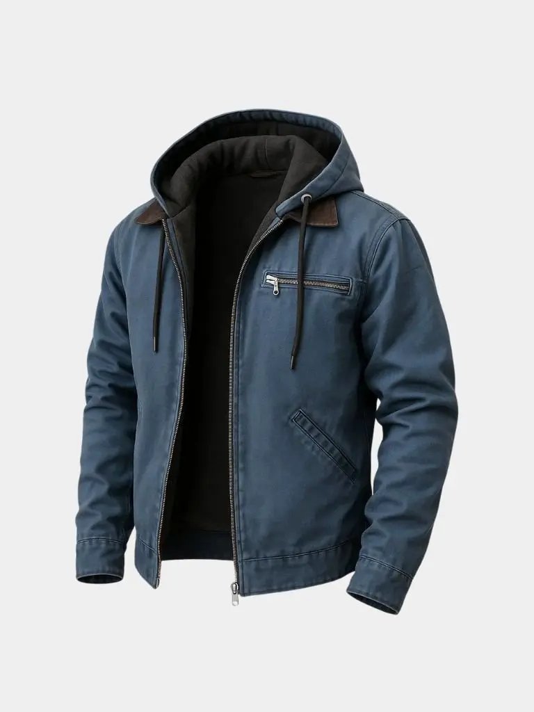 Men’s Hooded Jacket – Essential Casual Everyday Wear SPECTER
