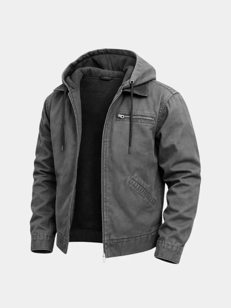 Men’s Hooded Jacket – Essential Casual Everyday Wear SPECTER