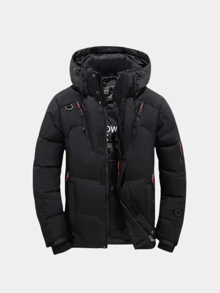 Men’s Puffer Jacket – Essential Quilted Winter Warmth SPECTER