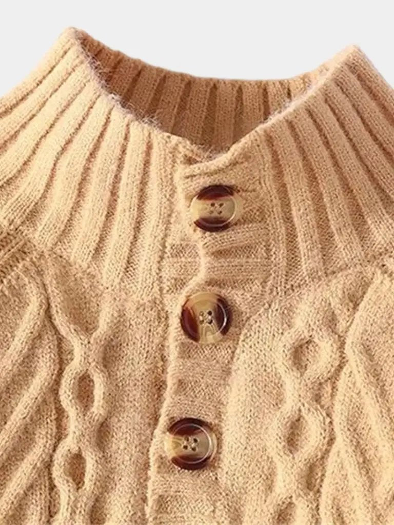 Men’s Knit Sweater – Giovanni Casual Everyday Knitwear SPECTER