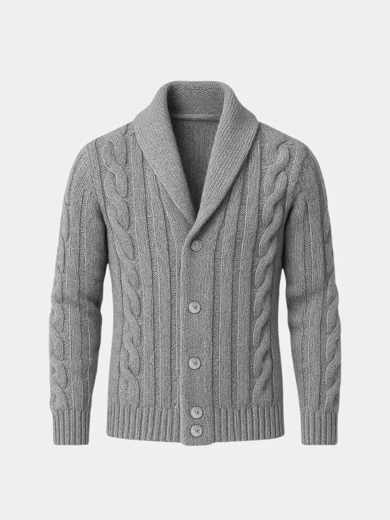 Men’s Knit Cardigan Sweater – Knitted Casual Everyday Knitwear SPECTER