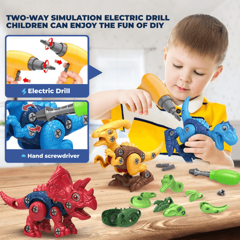 Dinosaur STEM Building Toy Set