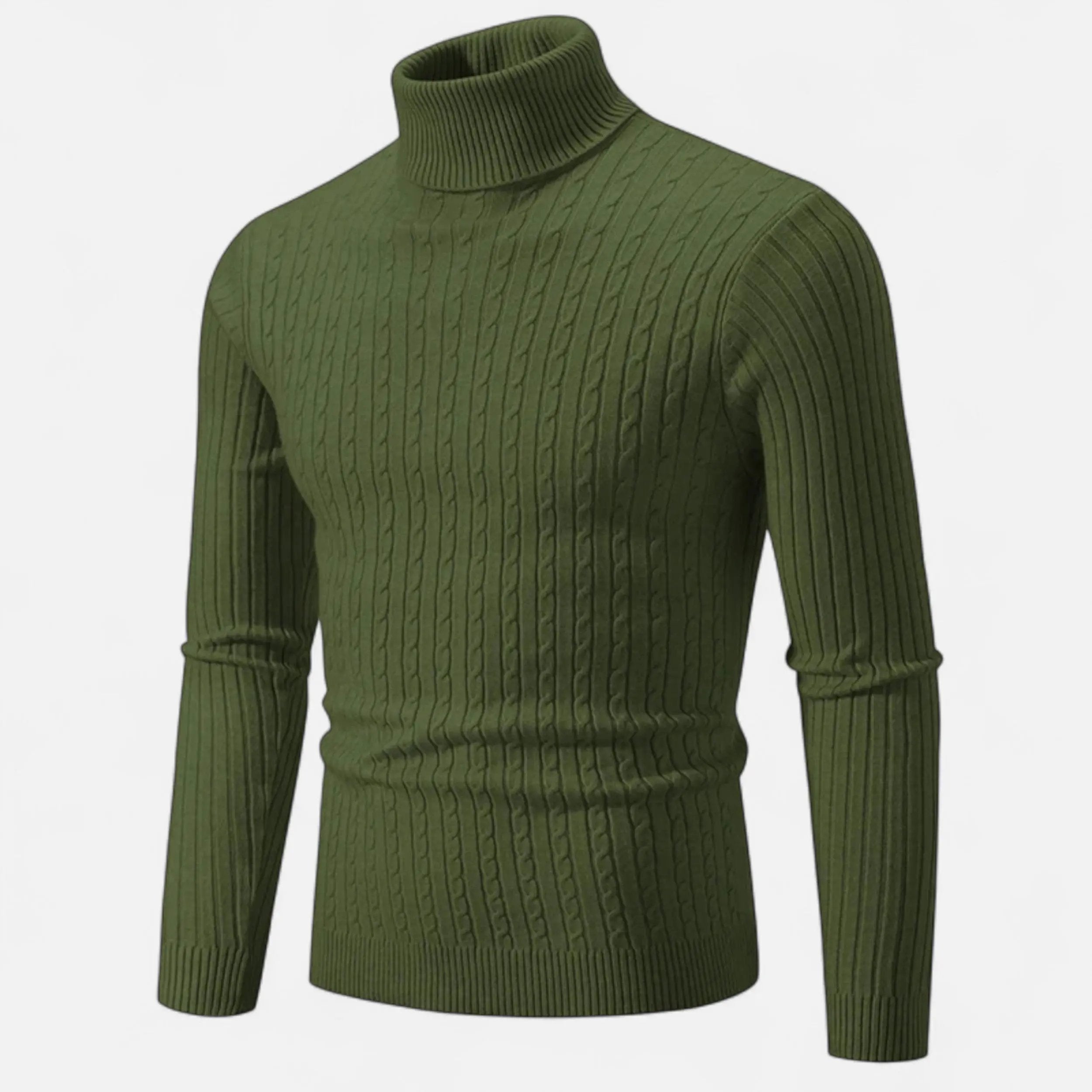 Men’s Wool Turtleneck – High Neck Winter Elegance SPECTER LONDON