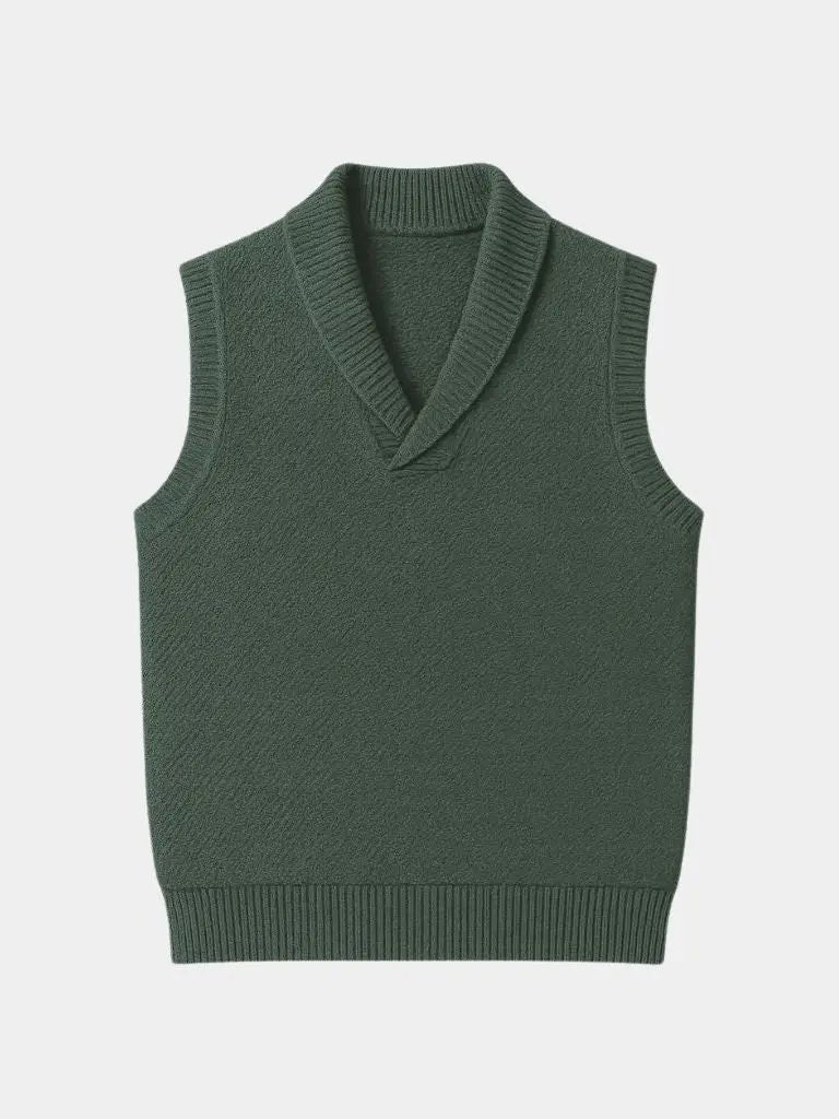 Men’s Knit Sweater – British Vest Waistcoat Casual Everyday Knitwear SPECTER