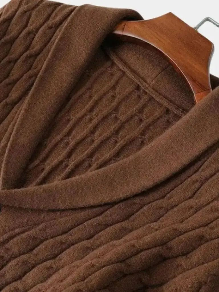 Men’s Cardigan Sweater – Cozy Casual Everyday Knitwear SPECTER