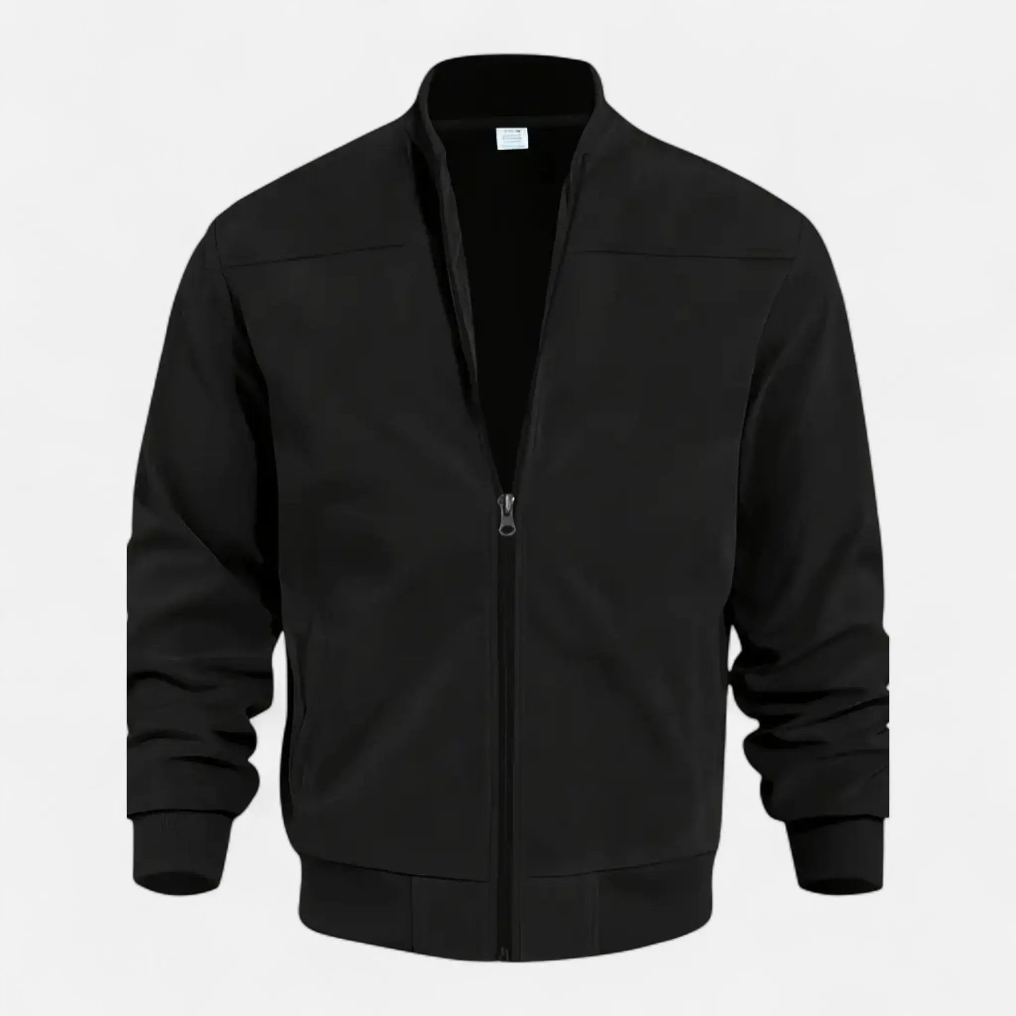 Men’s Bomber Jacket – Solenne Lightweight Vintage Modern Streetwear Fit SPECTER