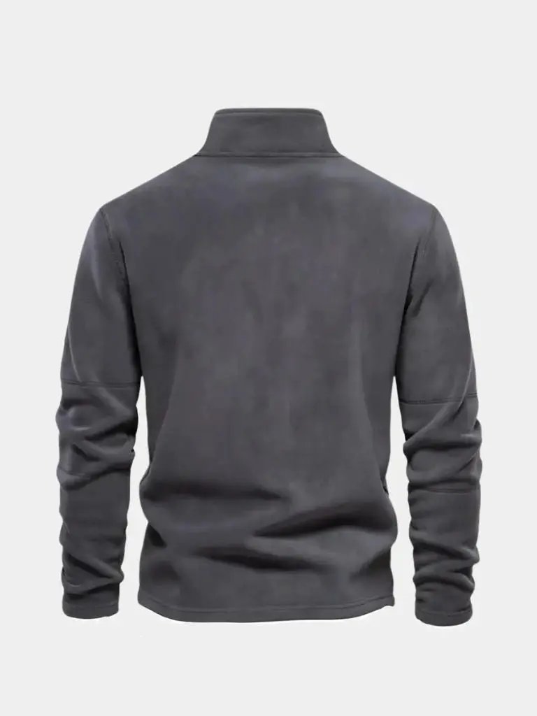 Men’s Fleece Jacket – Minimalist Cozy Winter Layer SPECTER