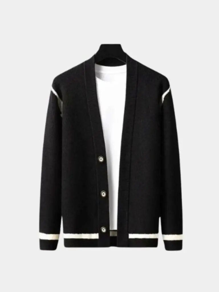 Men’s Cardigan Sweater – Soft Casual Everyday Knitwear SPECTER