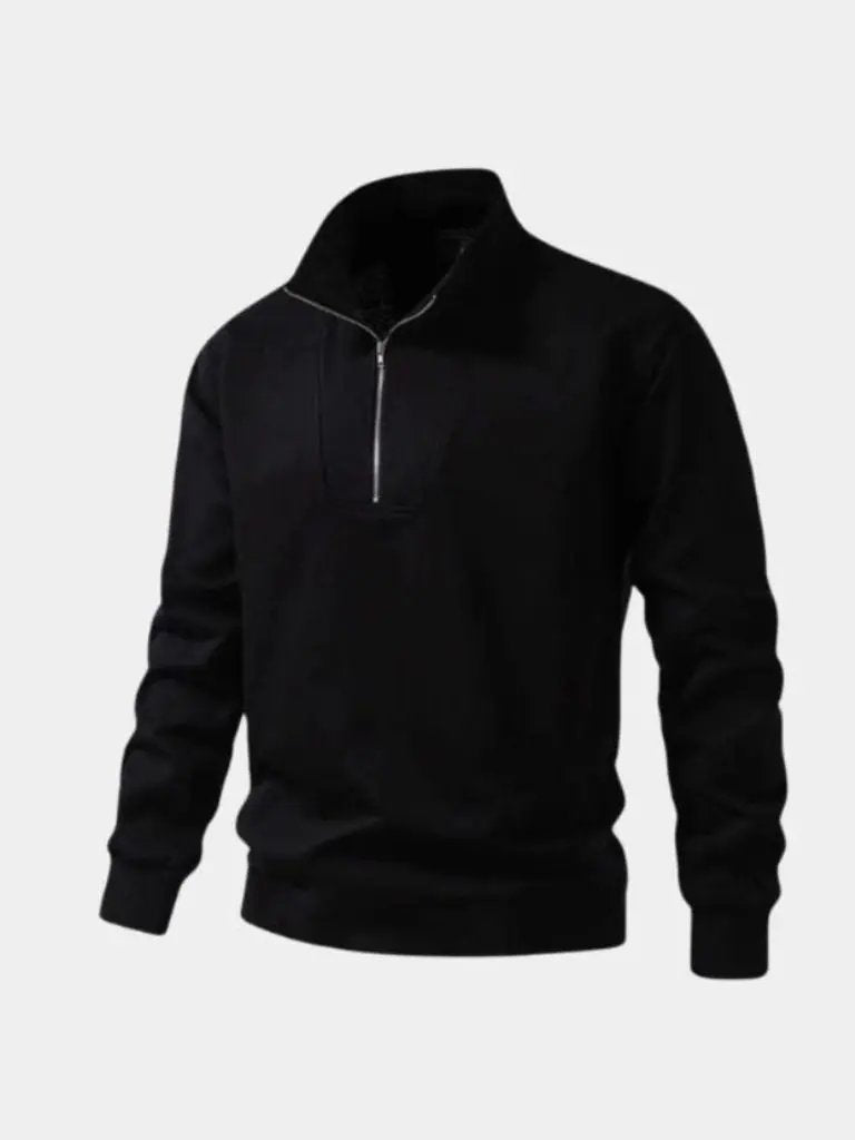 Men’s Hooded Jacket – Zip Black Lapel Casual Everyday Wear SPECTER
